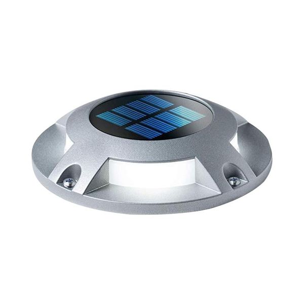

solar 4led deck lights outdoor dock and road lights wireless weatherproof black underground lights grass light 10049