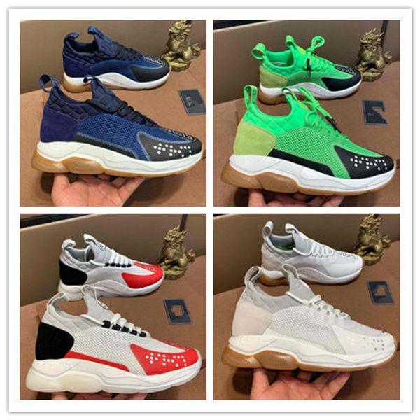 

New italian de igner luxury fa hion ca ual hoe 2019 late t chain reaction with box