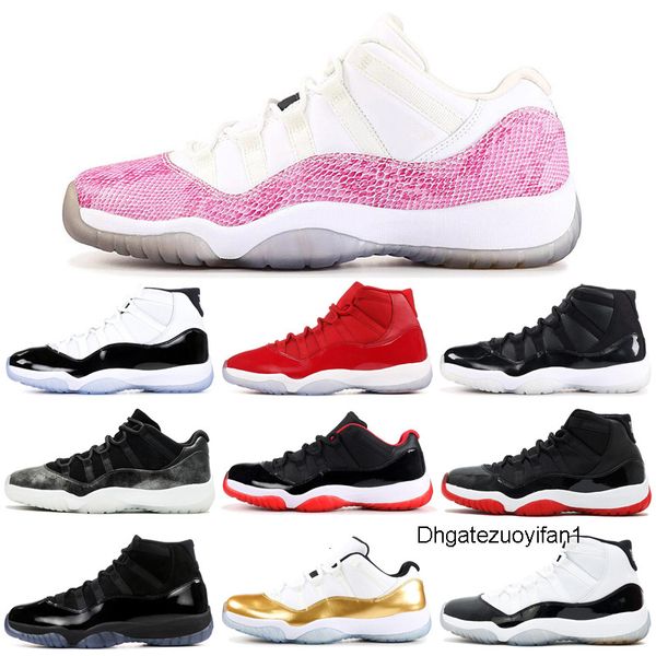 

11 11s basketball shoes concord snakeskin cap and gown gamma blue orange trance win like women mens trainer sports sneakers 5.5-13