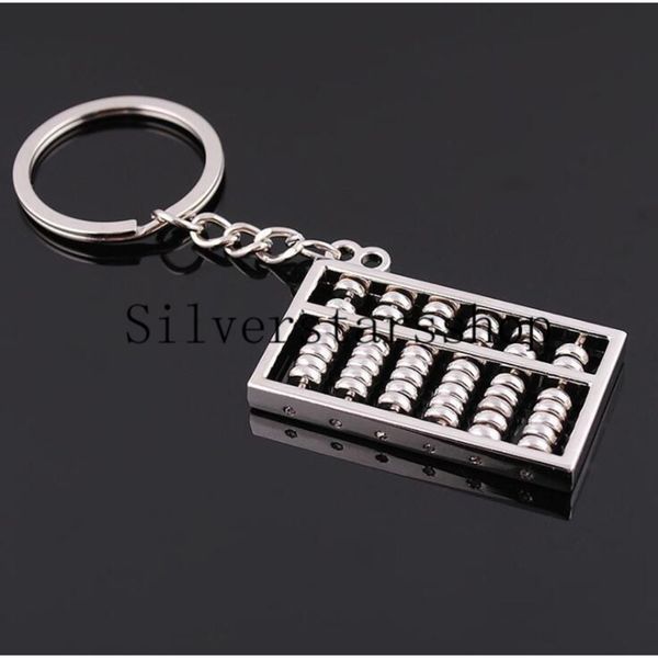 

keys manufacturer's spot metal key 6-stage abacus creative abacus precision key keys bank gifts, Silver