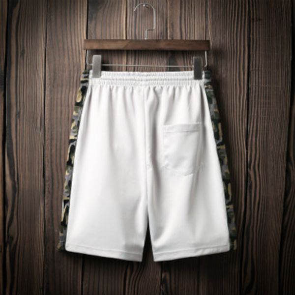 

mens designer sportshorts summer new mens shorts outdoor overalls pants trend printing capri mens beach pants fashion trend hot, White;black