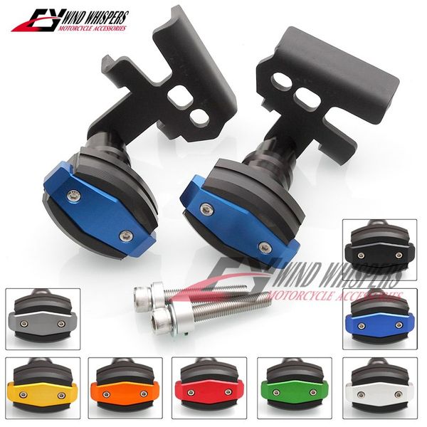 

motorcycle cnc aluminum falling protection frame sliders crash protector for gsxr1000 gsxr 1000 gsx-r 2017 2018 l7 l8