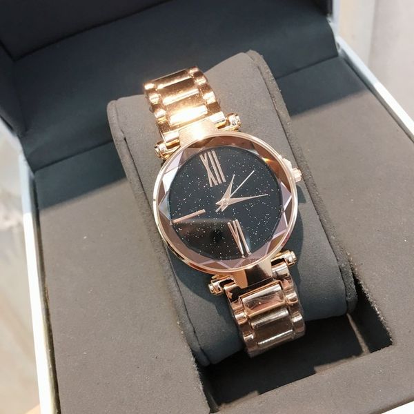 

2019 brand new model fashion women watch famous popular wristwatch retro lady luxury watches stainless steel nice gift clock, Slivery;brown