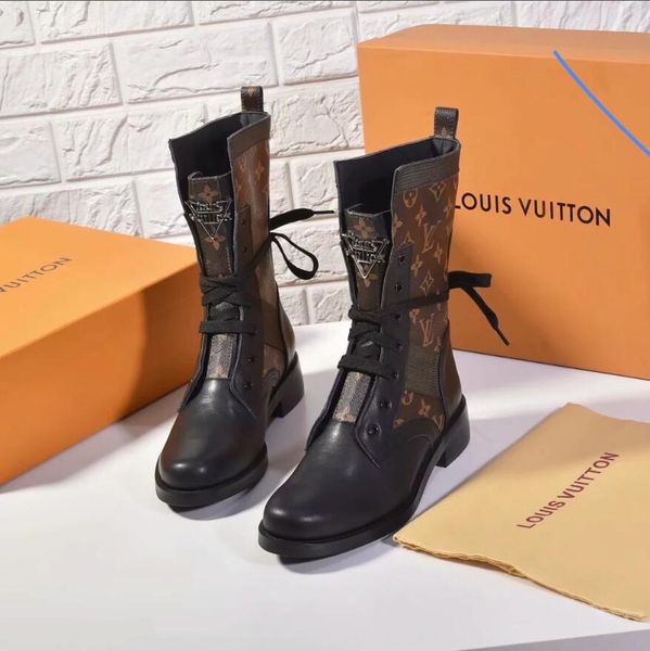 

world tour desert boots design women's boots platform boots spaceship ankle boots, 5 cm high heels flamingo medal martin heavy soles, Black
