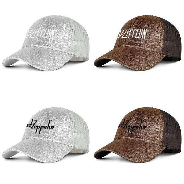

лед зеппелин лого белый мужские и женские пони шапка классная встроенная команда классический baseballhats цеппелин логотипы черный концерта, Blue;gray