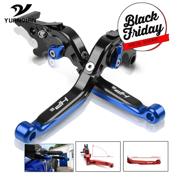 

for hp2 megamoto 2006-2009 2007 2008 adjustable foldable extendable motorcycle brake clutch levers motor levers hp2 megamoto
