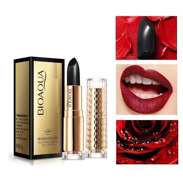 

1pcs jelly lipstick change red color lipstick solid matte moisturizer smooth lips stick charming lip maquiagem makeup