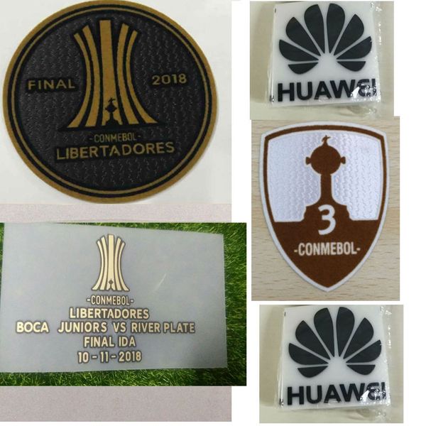 

2018 RIVER PLATE VS BOCA JUNIORS Final COPA LIBERTADORES Match Detail PATCH and Conmebol 2018 Patch + TROPHY 3 6 Patch FOR THE FIRST ROUND