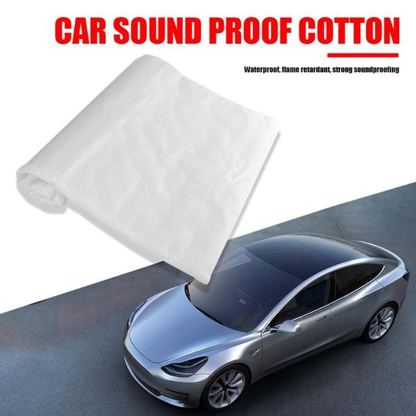 

car sound proof cotton 50x80cm car sound proof cotton waterproof auto soundproofing noise control for door trunk lid hood ceilin