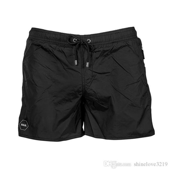 

высокое качество новый черно белый цвет balr шорты шорты евро размер с пыльным мешком мужские шорты, White;black