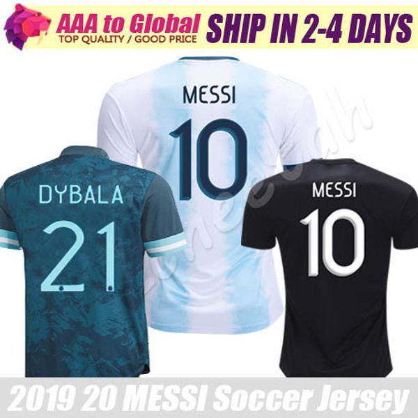 

Top MESSI jersey 2020 argentina Football shirts Camiseta DI MARIA AGUERO DYBALA MARADONA ICARDI soccer jerseys Uniform Maillot de foot