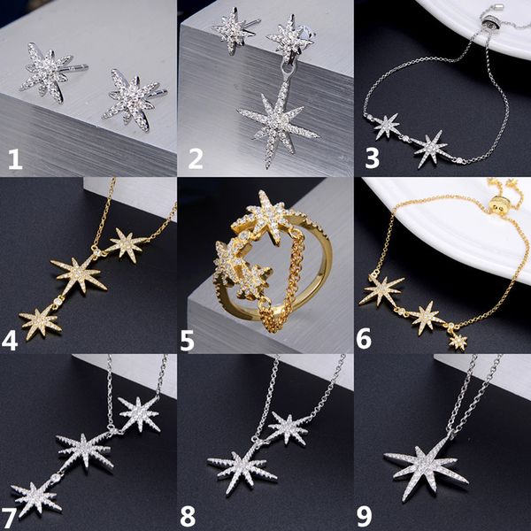 

роскошный ювелирных изделий из диоксида циркония кролики обруча серьги для женщин кубического циркона обивает серьгу женщины 2020 женского a, Golden;silver