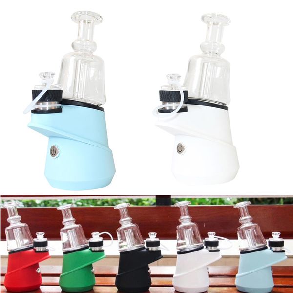 

Соц Enail комплект 2600mAh Вапоризатора воска концентрат обломка класс набор снаряжения Лиманды Vape с 4 тепло продолжительное цветных стеклянных Бонг