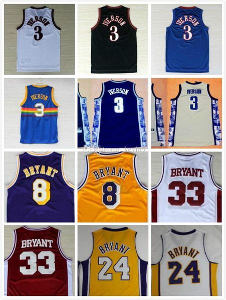 

Ncaa 21 wilkin 8 kobe 24 3 iver on jer ey quality, Black