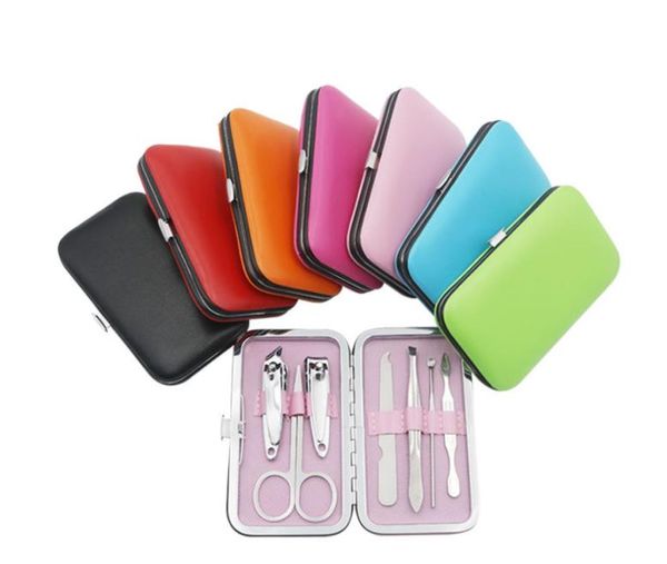 

маникюрный набор для ногтей взрослые инструменты для ногтей наборы для стрижки инструментов multcolor kits аксессуары для ногтей 7 шт. / ком