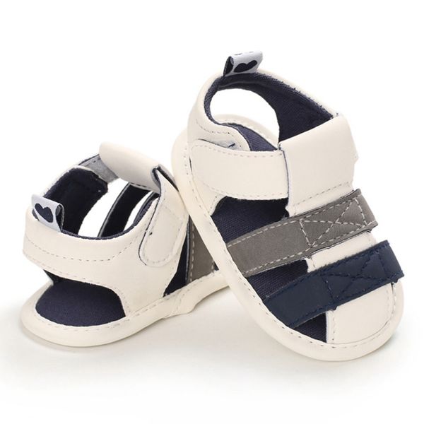 

2020 newborn baby boys fashion summer soft crib shoes children boys casual first walker anti slip shoes