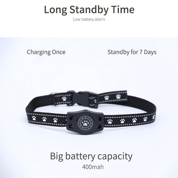 

d40 waterproof pet collar gps gsm gprs tracker real time locator for dogs app track alarm device