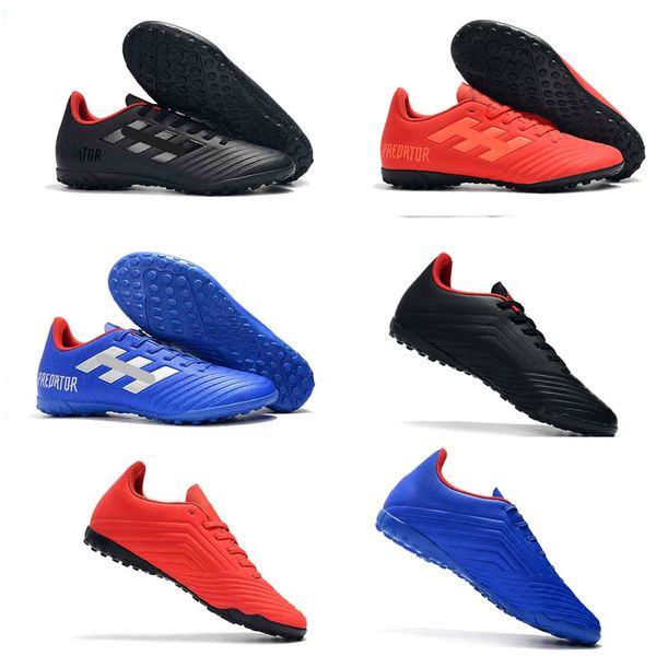 

2019 predator 19.4 new in turf cleats mens indoor outdoor soccer shoes predator football boots size 6.5-11
