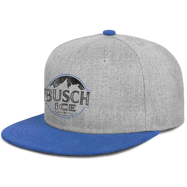 

busch light beer проблемной спина синий край мужчина и женщины оснастки назад, плоские brimcap бейсбола круто дизайнер простых молодежных ша, Blue;gray