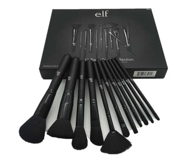 HOT New makeup brands 11 Piece Brush Collection e.i.f set pennelli per trucco DHL Spedizione gratuita + REGALO