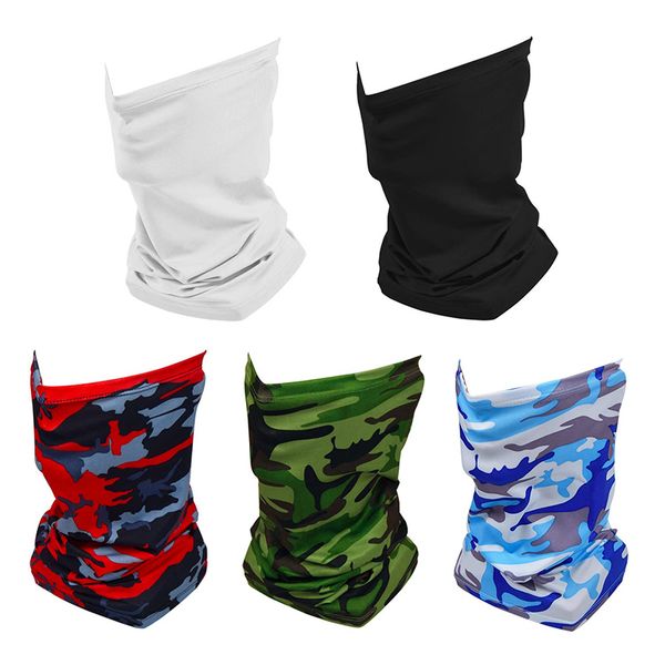 

Camo Magic Scarf Outdoor camouflage Neck Face Mask Sport Fishing cycling face mask Hiking Bandana Tube Neck Protective Masks LJJA4084