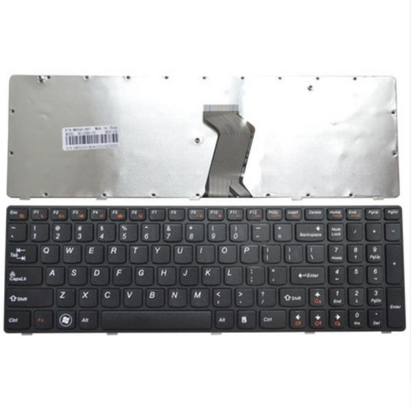 Nuova tastiera inglese degli Stati Uniti per Lenovo G580 Z580A G585 Z585 G590 US Black Border Tastiera per laptop