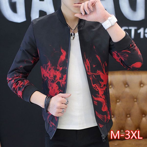 

2020 новая осенняя мода пришпиленные мужские куртки и пальто slim fit jaqueta masculina bomber jacket, Black;brown