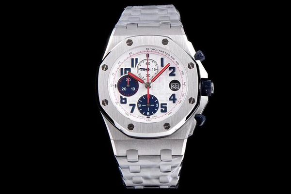 

jf 7750 full automatic timing movement 42*16 mm waterproof designer watches luxury mens watches mechanical watches, Slivery;brown