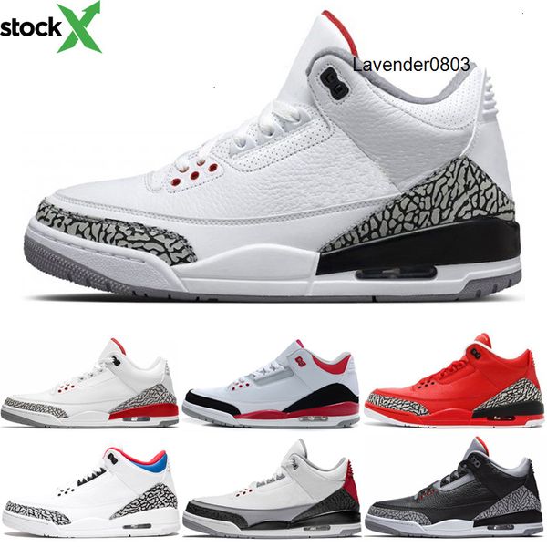 

jth basketball shoes qs katrina grateful pure white black cement korea fire red tinker men women trainer sport sneakers 40-47