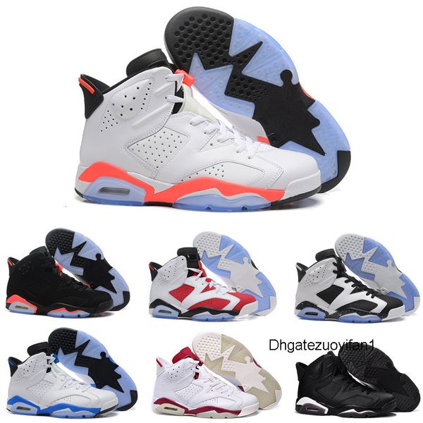 

mens basketball shoes 6 6s black infrared 3m reflect carmine unc men women toro hare oreo fiint sports shoes designer sneakers size 7-13