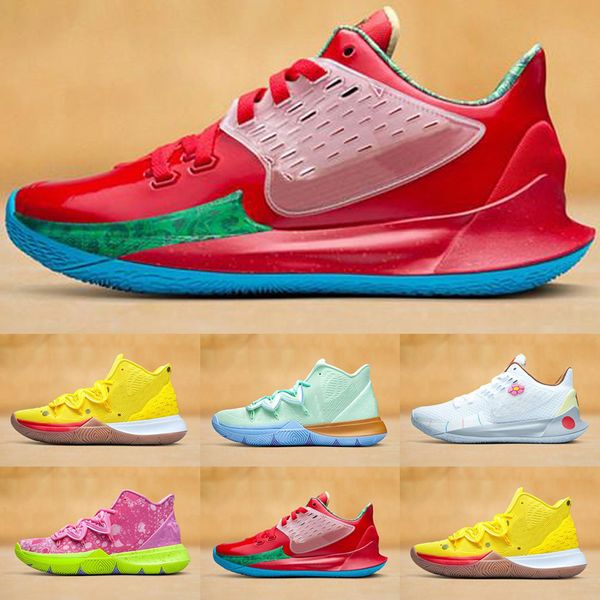 Concepts X Nike Kyrie 5 Blue Gradient Metallic Gold Shoes