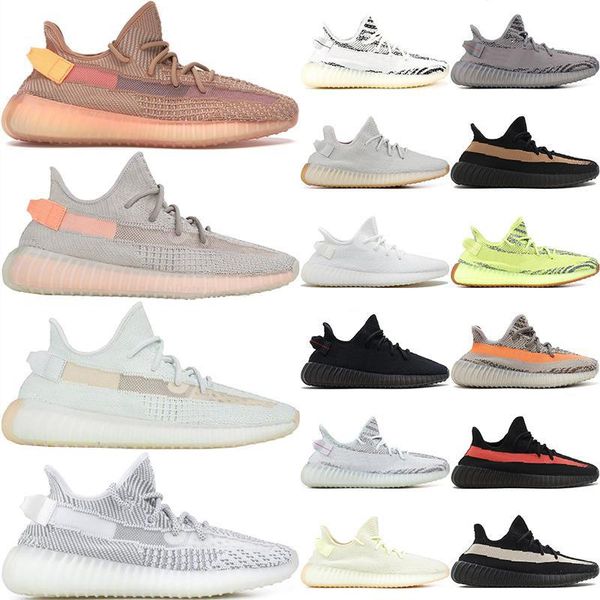 

New quality 350 V2 Zebra seaam white whale electrostatic white frozen 2.0 Kanye West 3m men and women designer sports shoes