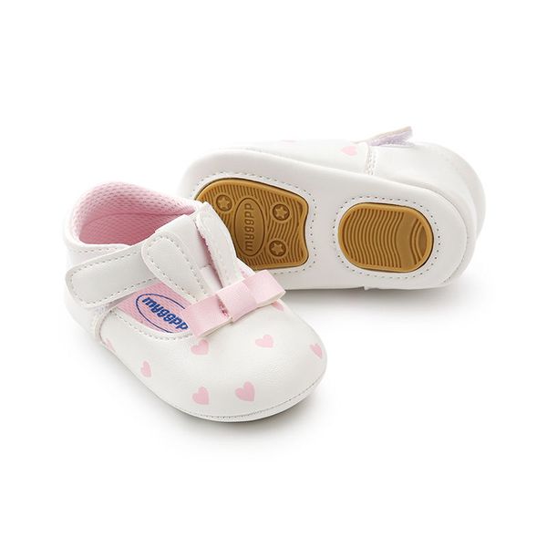 

новые горячие продажи ребёнок обувь симпатичные малышей жесткие подошвы первый ходунки весна / осень младенца кожа pu обувь для партии