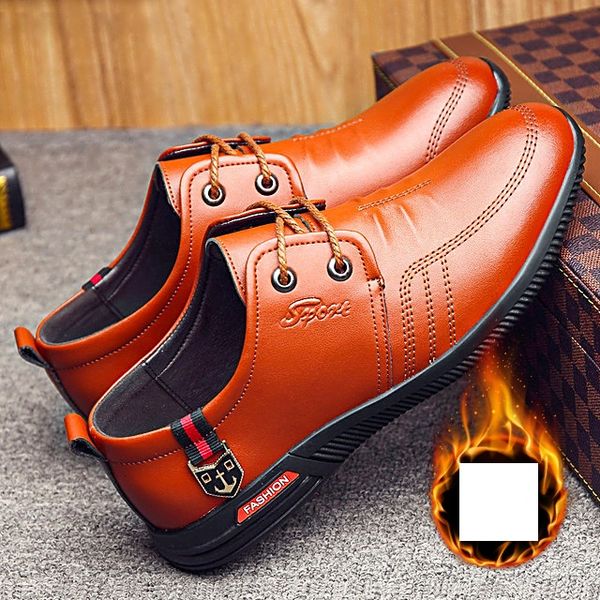 

кожа классический женщины мужчины обувь белый wheat кроссовки спортивные кроссовки стиль мужской снегоступы повседневная обувь дешевые обуви, Black