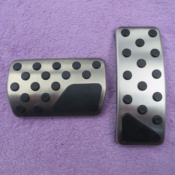 

dee car accessories stainless steel car gas brake pedal kit for grand cherokee for dodge durango 2010-2015 auto pedal pad