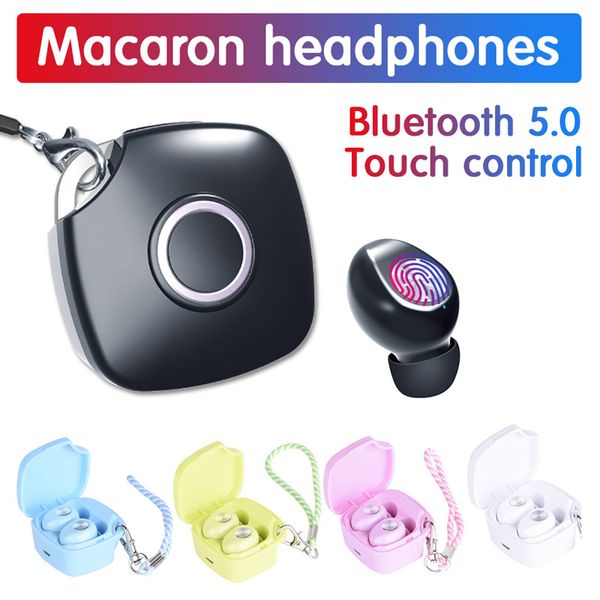

bluetooth wireless earphone a8 tws touch control bluetooth 5.0 wireless earbuds waterproof stereo headsets 400 mah charging box