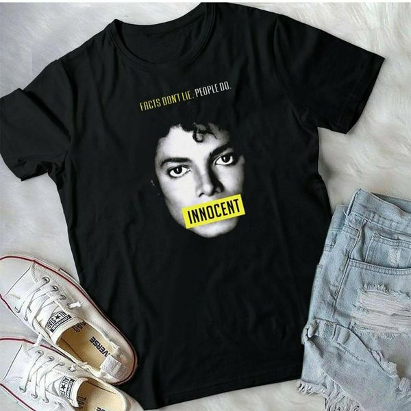 

new michael jackson innocent t shirt vintage 1982 mens t shirt s 3xl, White;black