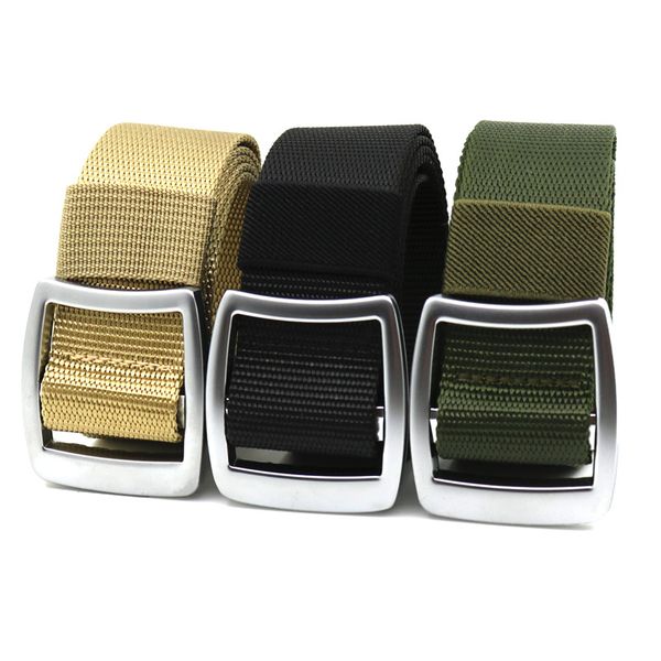 

lannyqveen army tactical belt men's canvas belts for men ing, Black;brown