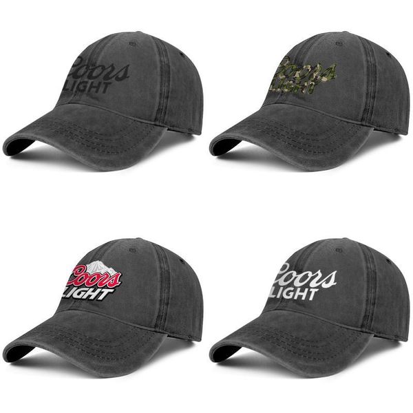 coors light flat bill hat