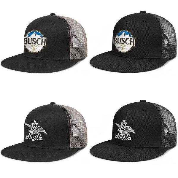 

anheuser busch beer logo for men and women snap back baseballcap styles baseball hip hopflat brimhats budweiser brewery american flag, Blue;gray