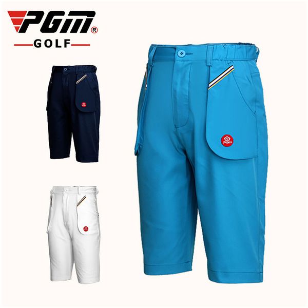 

pgm child boys comfortable shorts outdoor kids breathable golf short baby sportswear trousers summer golf apparel d0359, Black;red