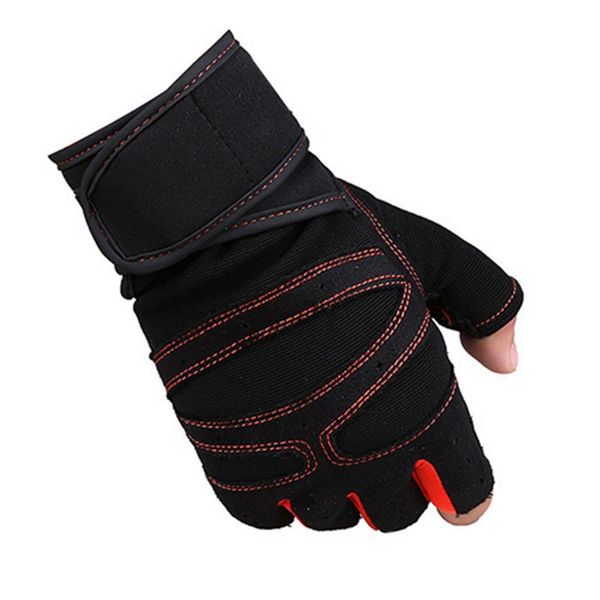 

men women gloves half finger breathable adults weightlifting fitness sporting gloves
