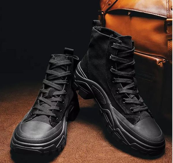 

2019 new classic men women boots triple black khaki luxury ankle winter boots designer warm martin boots size eur 36-43