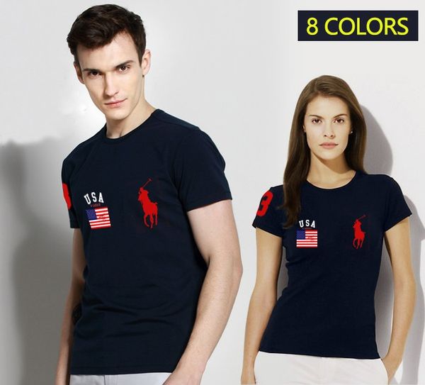 

Продажа 2019 Новый Рубашка Поло Мужчины Женские Высокое Качество ЛОГОТИП Большая Л