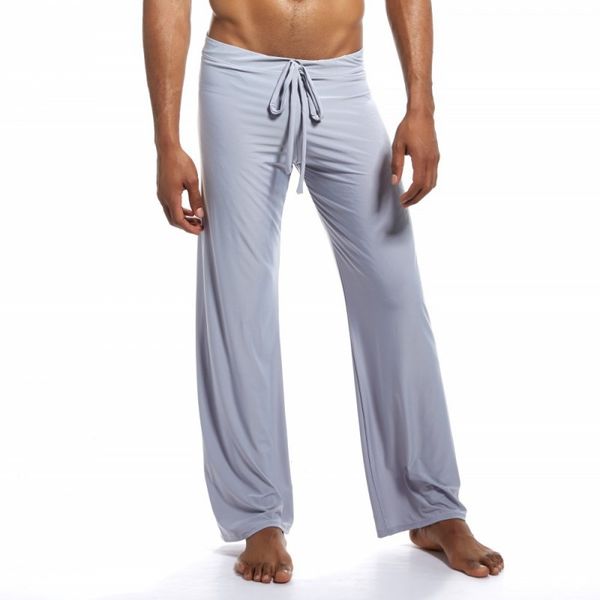 

sleepwear for men underwear male pajamas home pants ropa underwear man tie leggings leisure pajamas pants sleep bottom, White;black