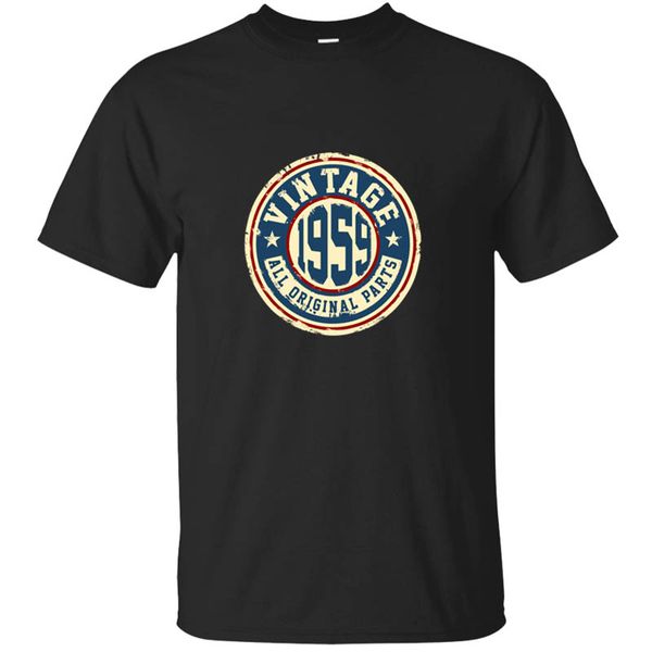 

смешные vintage 1959 tshirt для мужчин и женщин streetwear мужские футболки большой размер xxxl t-shirt монтажн top tee, White;black