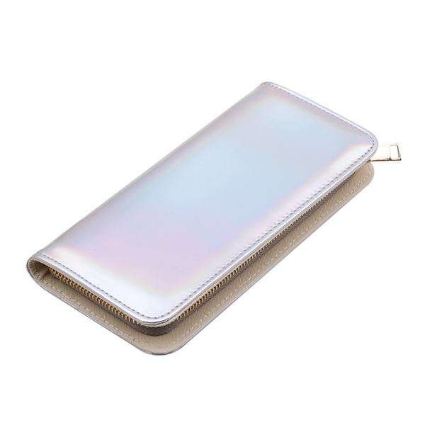 

zipper clutch wallet women long wallets money purse 2020 female slim wallet organizer card holder phone coin purse, Red;black