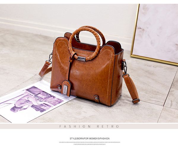 

lan lou women bags vintage bags for women 2019 shoulder bag casual fashion handbags pu leather new messenger bag