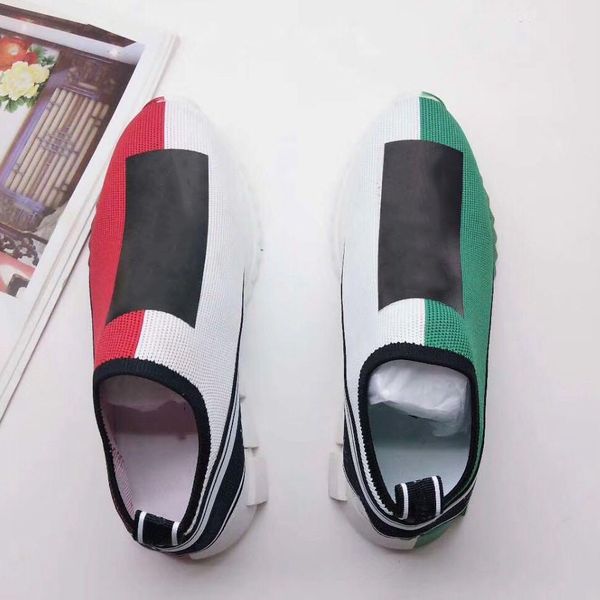 

с box тапки повседневная обувь кроссовки мода спортивная обувь высокого качества кожаные сапоги сандалии тапочки винтажная воздуха для парня, Black