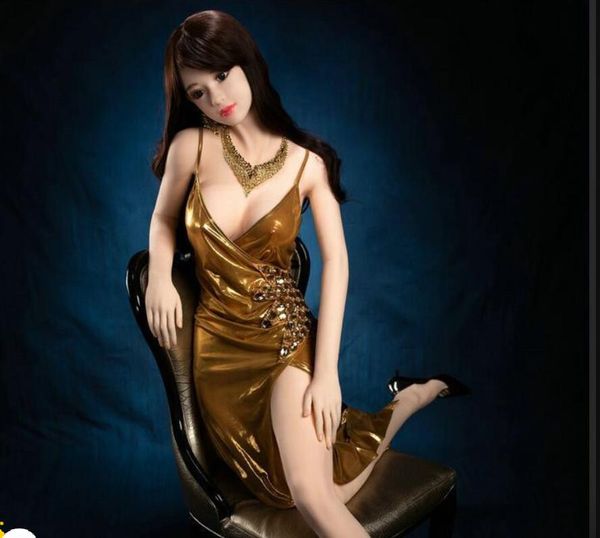 Erkekler Mastürbasyon için gerçek aşkın Doll Lifelike Yeni Seks bebekleri Silikon Büyük Meme katı Kafa Anal Vajina Yetişkinler için oyuncaklar